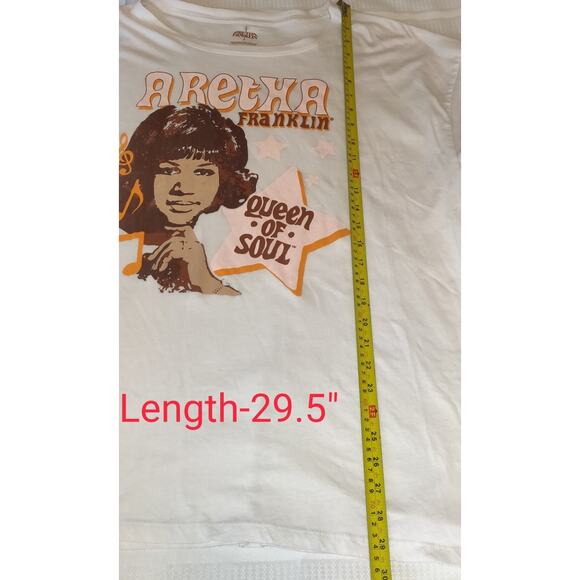 Aretha Franklin Tshirt Top XXL Perryscope 2024 Estate Queen Of Soul Adult - Picture 7 of 14